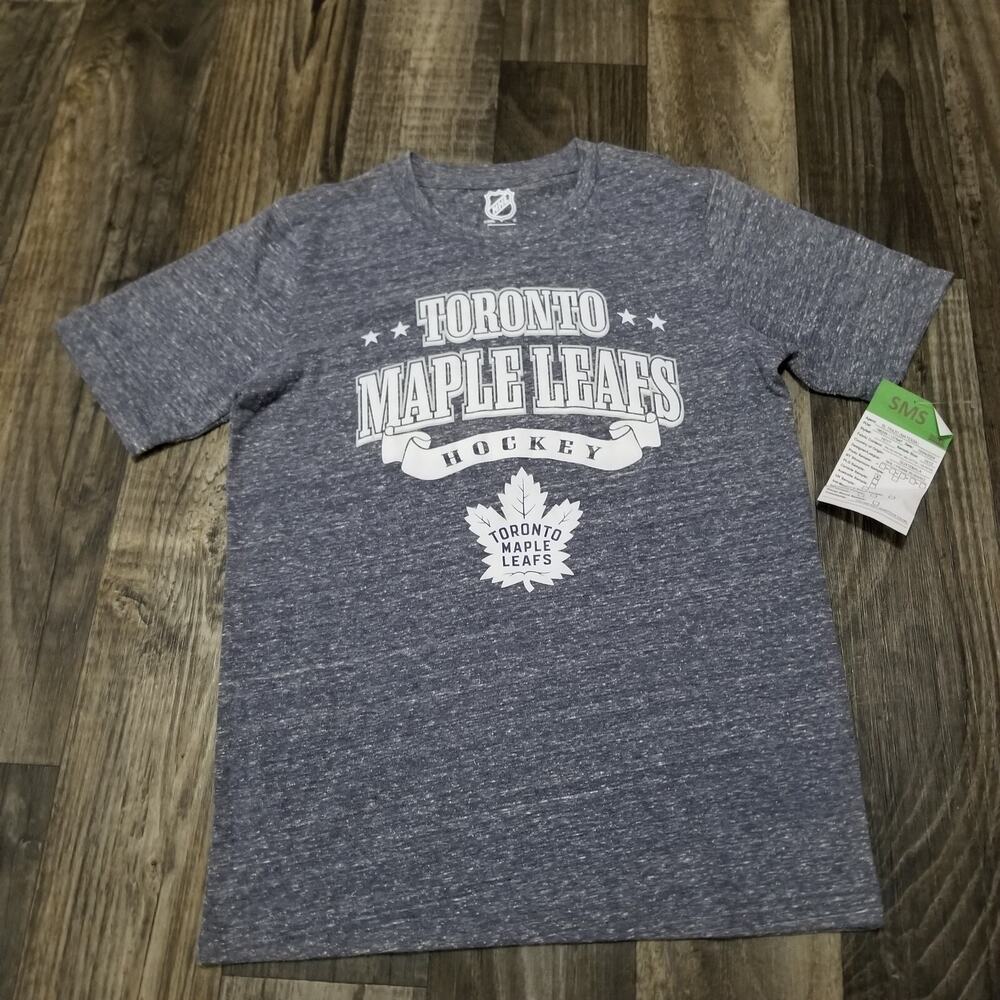 Youth Boys Shirt NHL Toronto Maple Leafs Hockey Medium 10-12 (Sample)